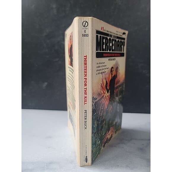 Marc Dean Mercenary Thirteen For The Kill By Peter Buck Paperback - Picture 10 of 10